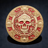 Pirate Treasure Geocoin - 'Scarlet Scallywag' LE