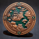 Pirate Treasure Geocoin - 'Emerald Isle' RE