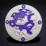 Pirate Treasure Geocoin - 'Royal Ivory' LE