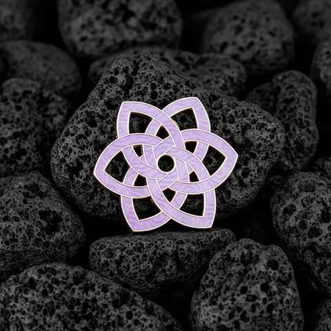Purple Edition - Eternal Knot Geocoin