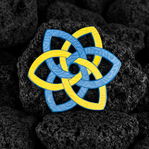 Sun & Sky Edition - Eternal Knot Geocoin