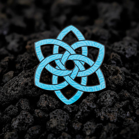 Blue Edition - Eternal Knot Geocoin