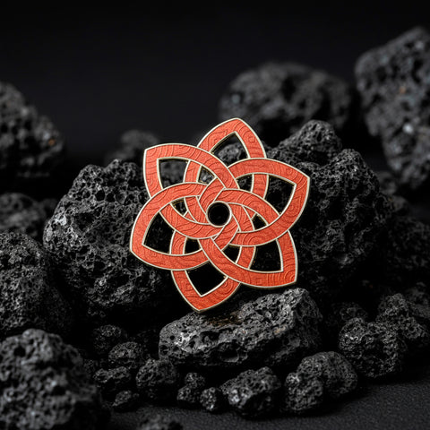 Red Edition - Eternal Knot Geocoin