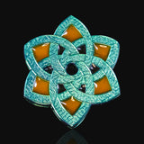 *DUPLICATE PAIR*  Green/Suncatcher & Green/Copper  Editions - Eternal Knot Geocoin