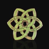 *DUPLICATE PAIR*  Green/Suncatcher & Green/Copper  Editions - Eternal Knot Geocoin