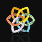 Rainbow Edition - Eternal Knot Geocoin