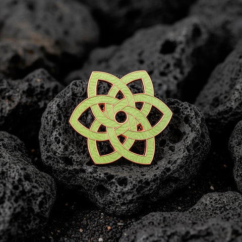 Green Edition - Eternal Knot Geocoin