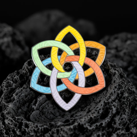 Rainbow Edition - Eternal Knot Geocoin