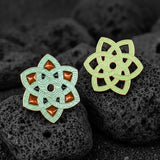*DUPLICATE PAIR*  Green/Suncatcher & Green/Copper  Editions - Eternal Knot Geocoin