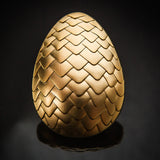 Dragon Egg Geocoin: Satin Gold/Yellow/Black LE