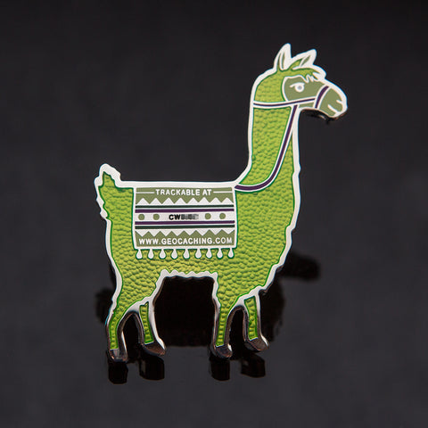 Llama Geocoin: Green